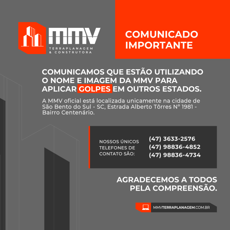 MMV Comunicado